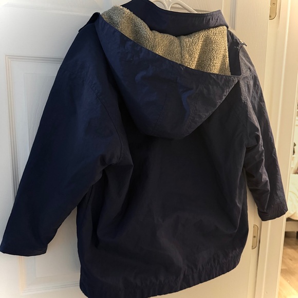 Vintage Nike Navy Raincoat with Hood - Picture 3 of 6